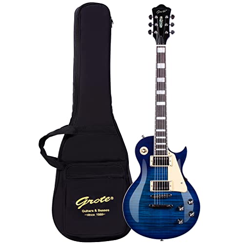 GROTE Guitar Solid Body Electric Guitar with Gigbag LPYS-006