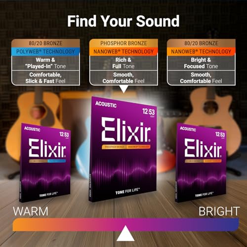 Elixir Strings Acoustic Phosphor Bronze
