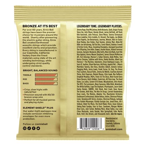 Ernie Ball 2006 Earthwood Extra
