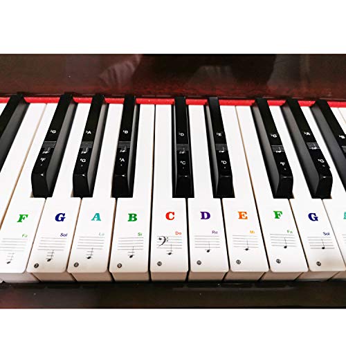 Removable Piano Sticker, 88/61/54/49/37 Key