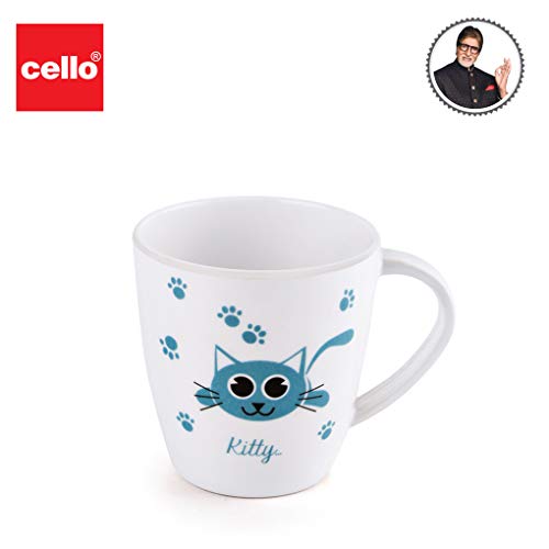 Cello Melamine Joycee Mugs - Set of 4, Multicolour, 200ml - Image 2