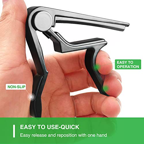 SIIWOO Guitar Capo, 6-String Acoustic