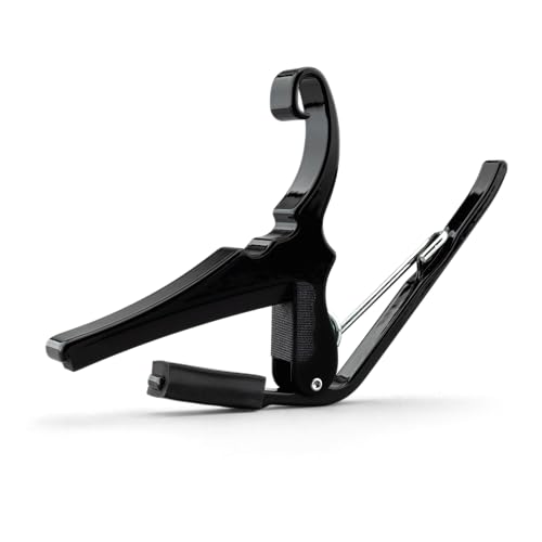 Kyser Quick-Change Capo for 6-string acoustic guitars, Black, KG6B - Image 3