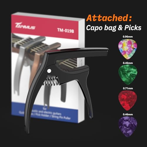 3in1 Guitar Capo for Acoustic