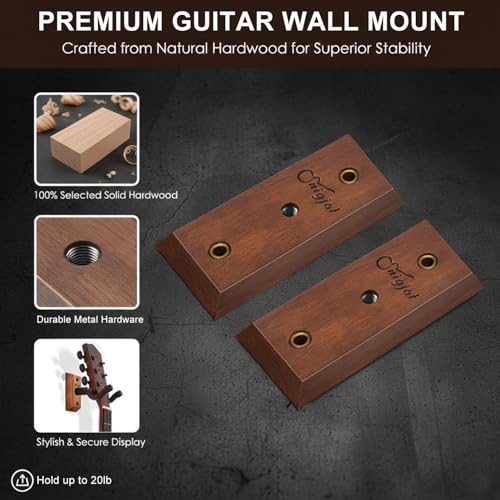 SNIGJAT Guitar Wall Mount, 2