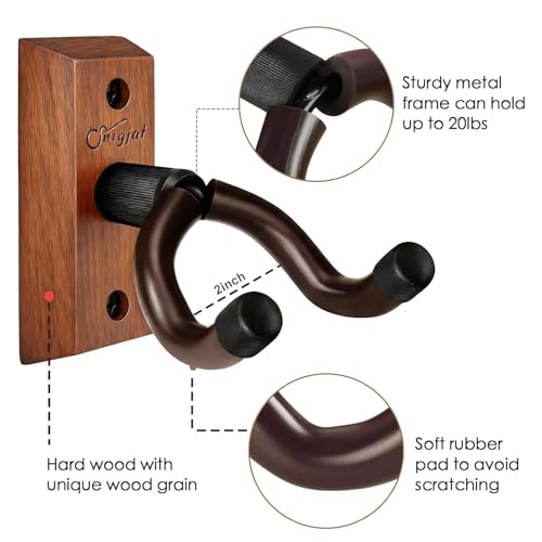 SNIGJAT Guitar Wall Mount, 2