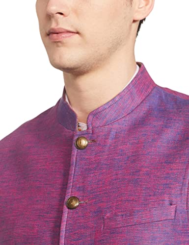 Park Avenue Men's Peak Lapel Regular Fit Blazer - Image 3