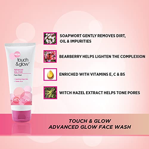 Revlon Touch and Glow Advanced Fairness Face Wash, 50g - Image 3