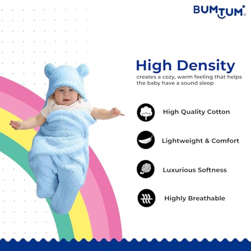 Bumtum 3-in-1 Hooded Baby Soft