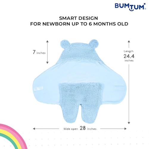 Bumtum 3-in-1 Hooded Baby Soft