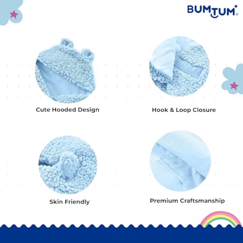 Bumtum 3-in-1 Hooded Baby Soft
