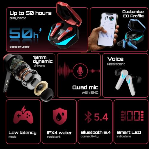 Fire-Boltt Aero Shadow TWS Earbuds