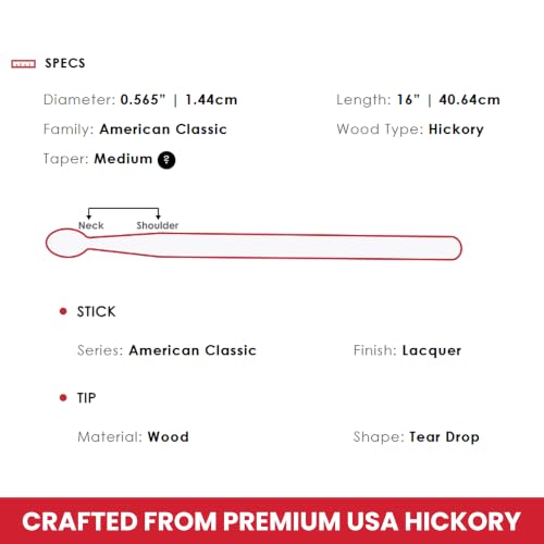 Vic Firth American Classic 5A Drum Sticks - Image 7