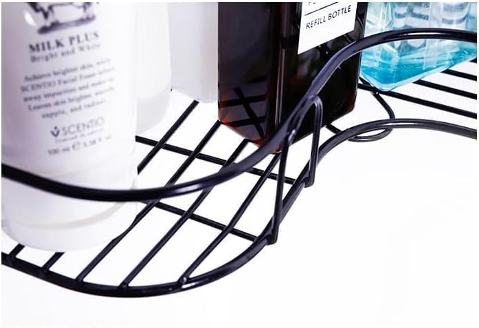 Adhesive Wall-Mounted Corner Shelf Rack