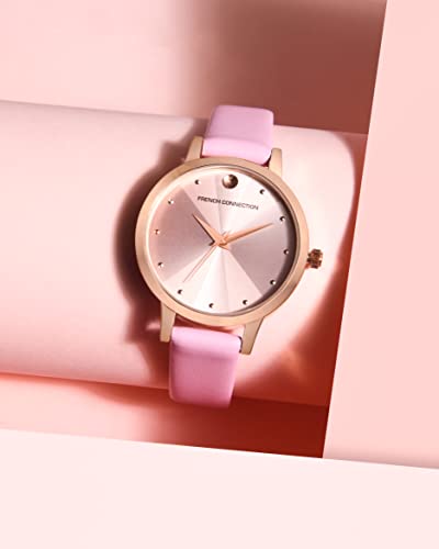 French Connection Analog Pink Dial Women's Watch-FCN00017I - Image 2