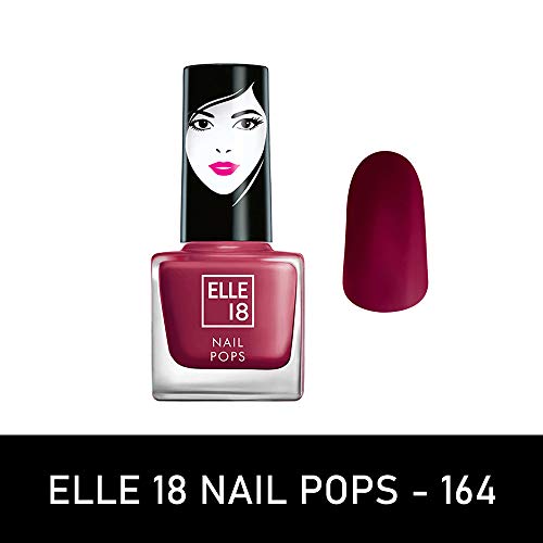 Elle 18 Nail Pops Nail Color 164, Matte & Glossy Finish, 5Ml - Image 2