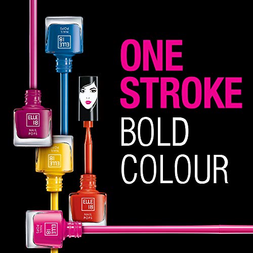 Elle 18 Nail Pops Nail Color 164, Matte & Glossy Finish, 5Ml - Image 6