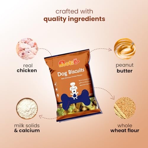 Nootie Chicken Dog Biscuits- Mixed