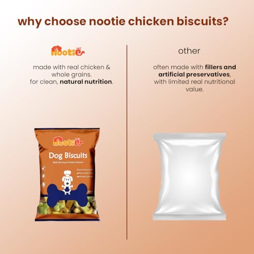 Nootie Chicken Dog Biscuits- Mixed