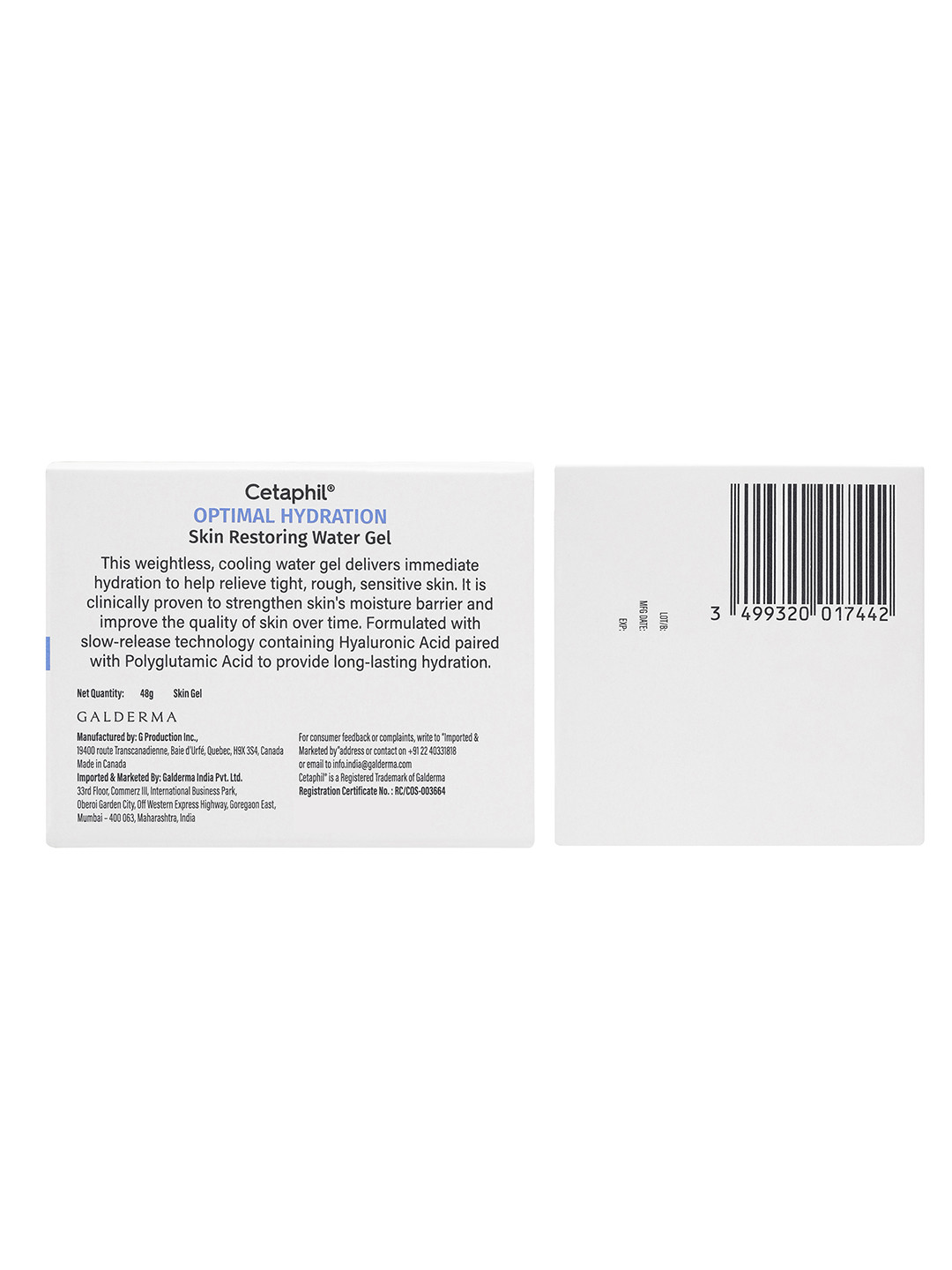 Cetaphil Optimal Hydration Restoring Water