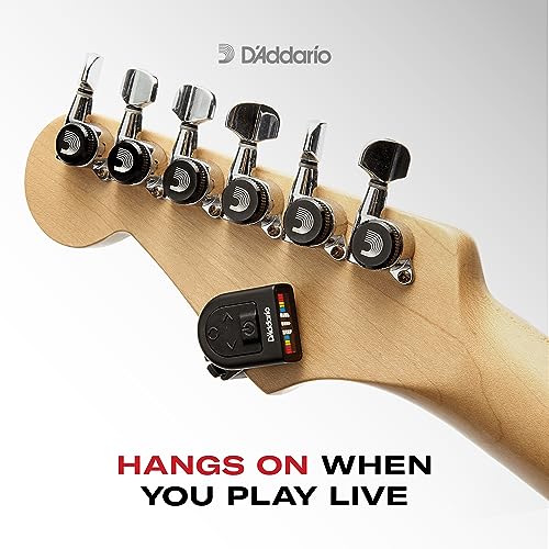 Planet Waves D'Addario Micro Clip-On Tuner for Guitars, Black - Image 4