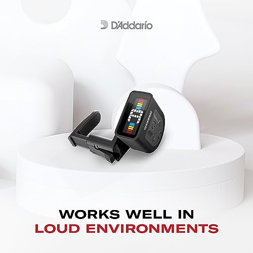 Planet Waves D'Addario Micro Clip-On Tuner for Guitars, Black - Image 5
