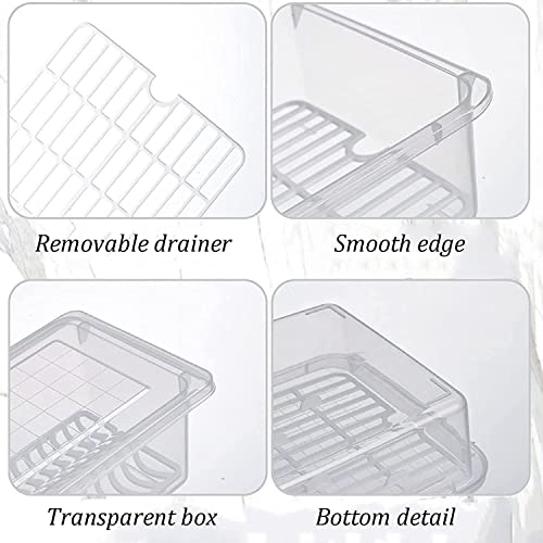 Rylan Plastic Fridge Storage Boxes