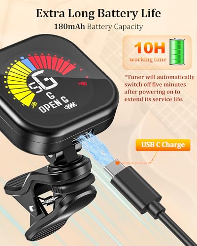 New Bee Guitar Tuner Clip-On