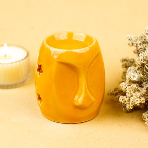 AuraDecor Handcrafted Ceramic Oil Burner