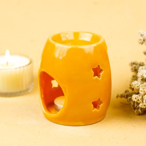 AuraDecor Handcrafted Ceramic Oil Burner