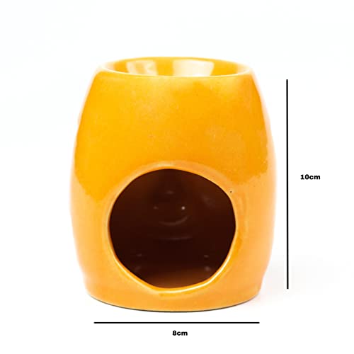 AuraDecor Handcrafted Ceramic Oil Burner