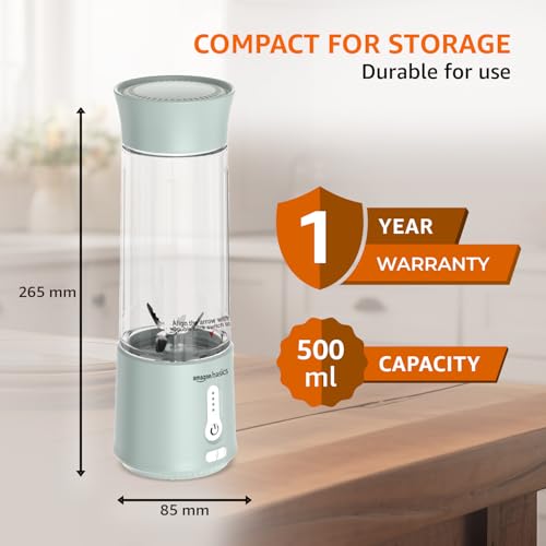 Amazon Basics Portable Hand Blender