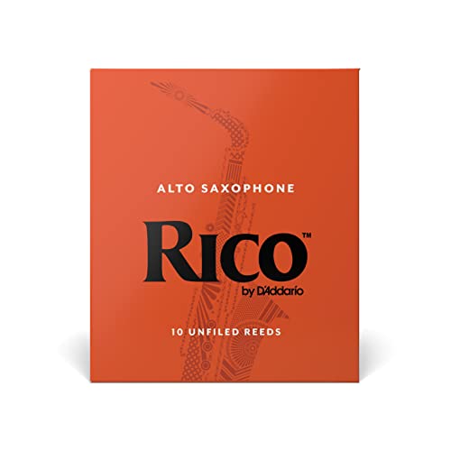 Rico Alto Sax Reeds, Strength 2.5, 10-pack - Image 2