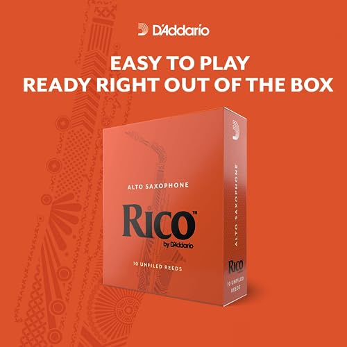 Rico Alto Sax Reeds, Strength 2.5, 10-pack - Image 4