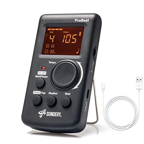 Sondery Digital Metronome Rechargeable English