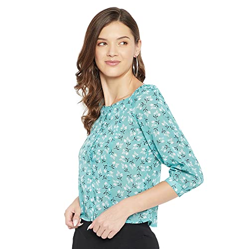 Purys Women's Floral Regular Fit Blouse - Image 2