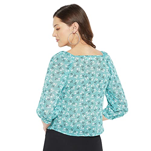 Purys Women's Floral Regular Fit Blouse - Image 3