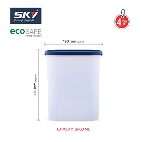 Sky Plastic Oval Airtight Kitchen