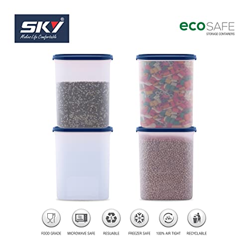 Sky Plastic Oval Airtight Kitchen
