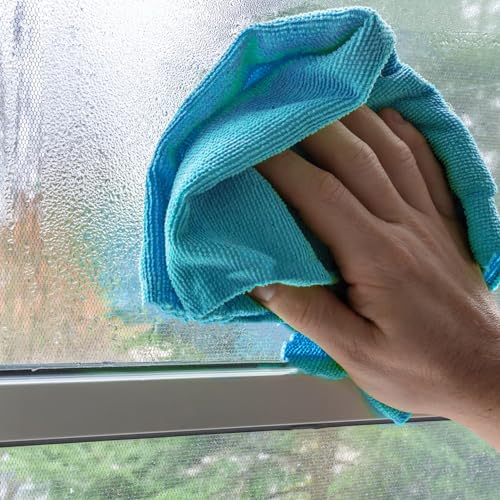 Ezee Multipurpose White Microfiber Cloth Pack of 5 for Dusting - Image 3