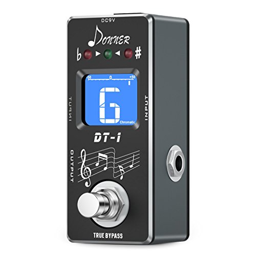 Donner DT-1 Chromatic Guitar Pedal Tuner, True Bypass - Image 4