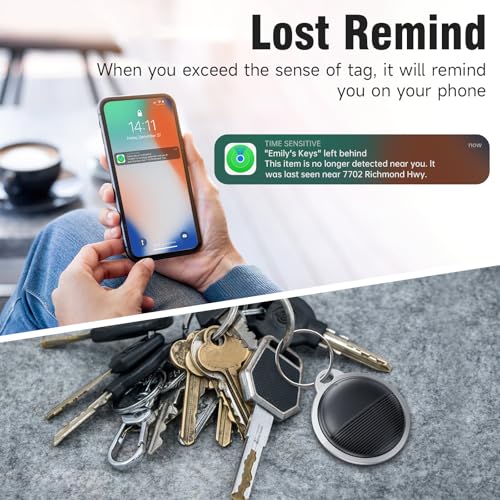 PEATOP Item Finders,Smart Bluetooth Key