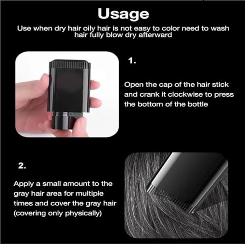 Instant Hair Color Comb Stick