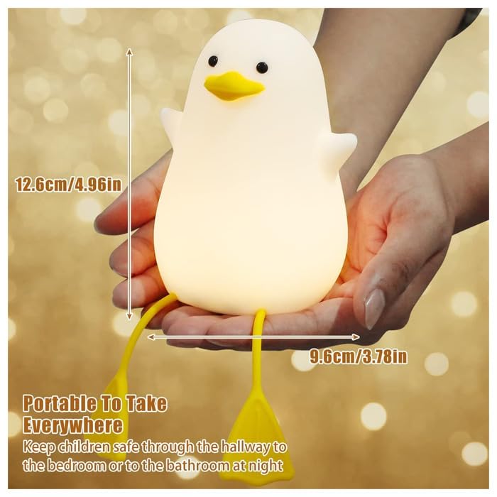 One94Store Rechargeable Silicone Duck Night