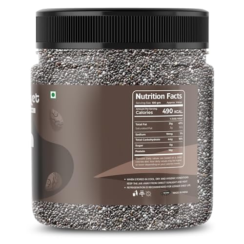 NUTRI BASKET Premium Chia Seeds