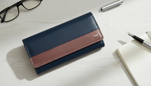 Calfnero Women's Genuine Leather Wallet-Long