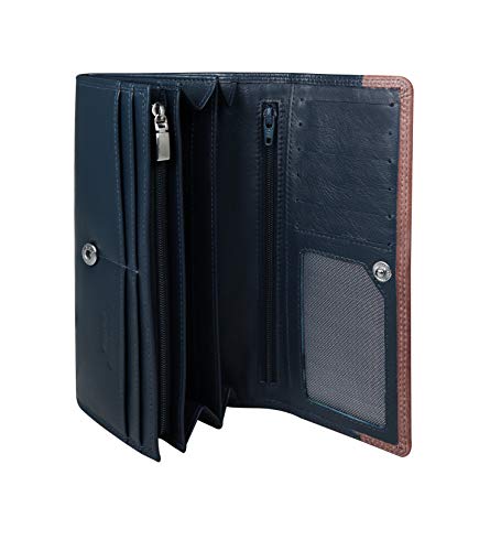 Calfnero Women's Genuine Leather Wallet-Long