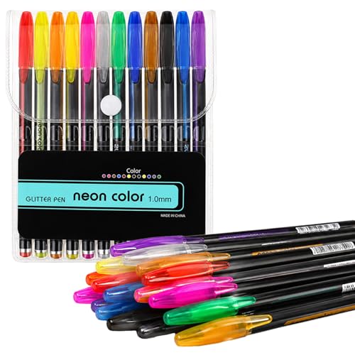 FunBlast Glitter Pen Set, Pack