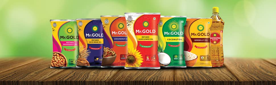 Mr.Gold Coconut Oil Can, 5L