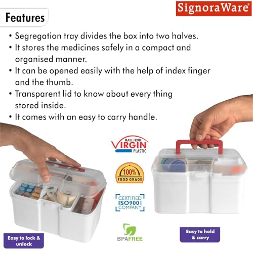 Signoraware Rectangular Box, Multi Purpose